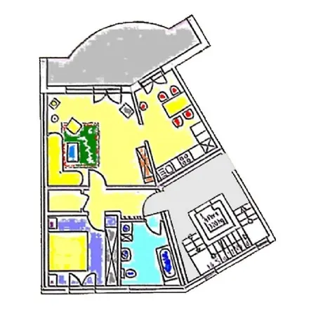 Waldschlosschen 7 Apartment *